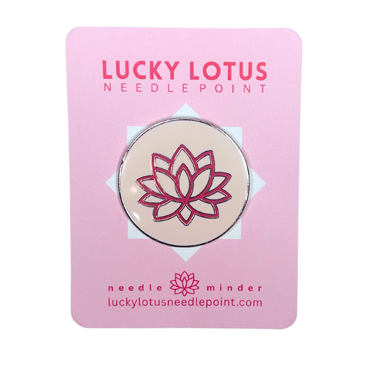 Lucky Lotus Needle Minder Lucky Lotus Needlepoint