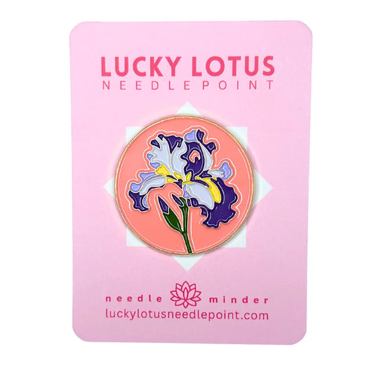 Iris (Tennessee) Needle Minder Lucky Lotus Needlepoint