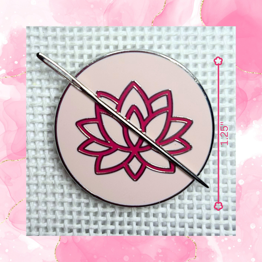Lucky Lotus Needle Minder Lucky Lotus Needlepoint