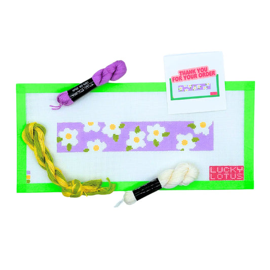 Daisies Lucky Lotus Needlepoint