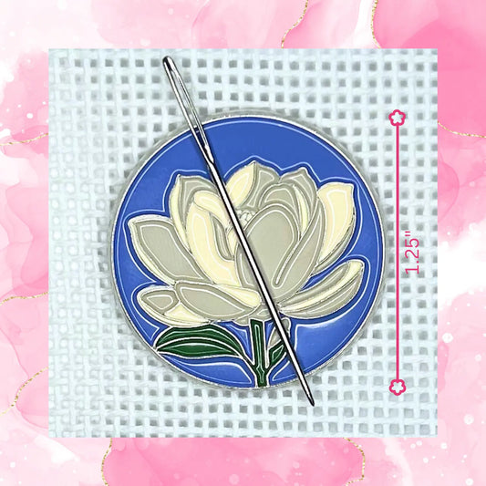 Magnolia (Louisiana / Mississippi) Needle Minder Lucky Lotus Needlepoint