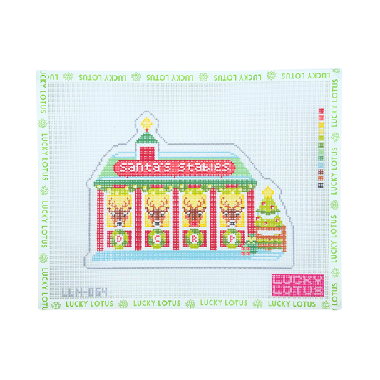 Santa's Stables Christmas Village