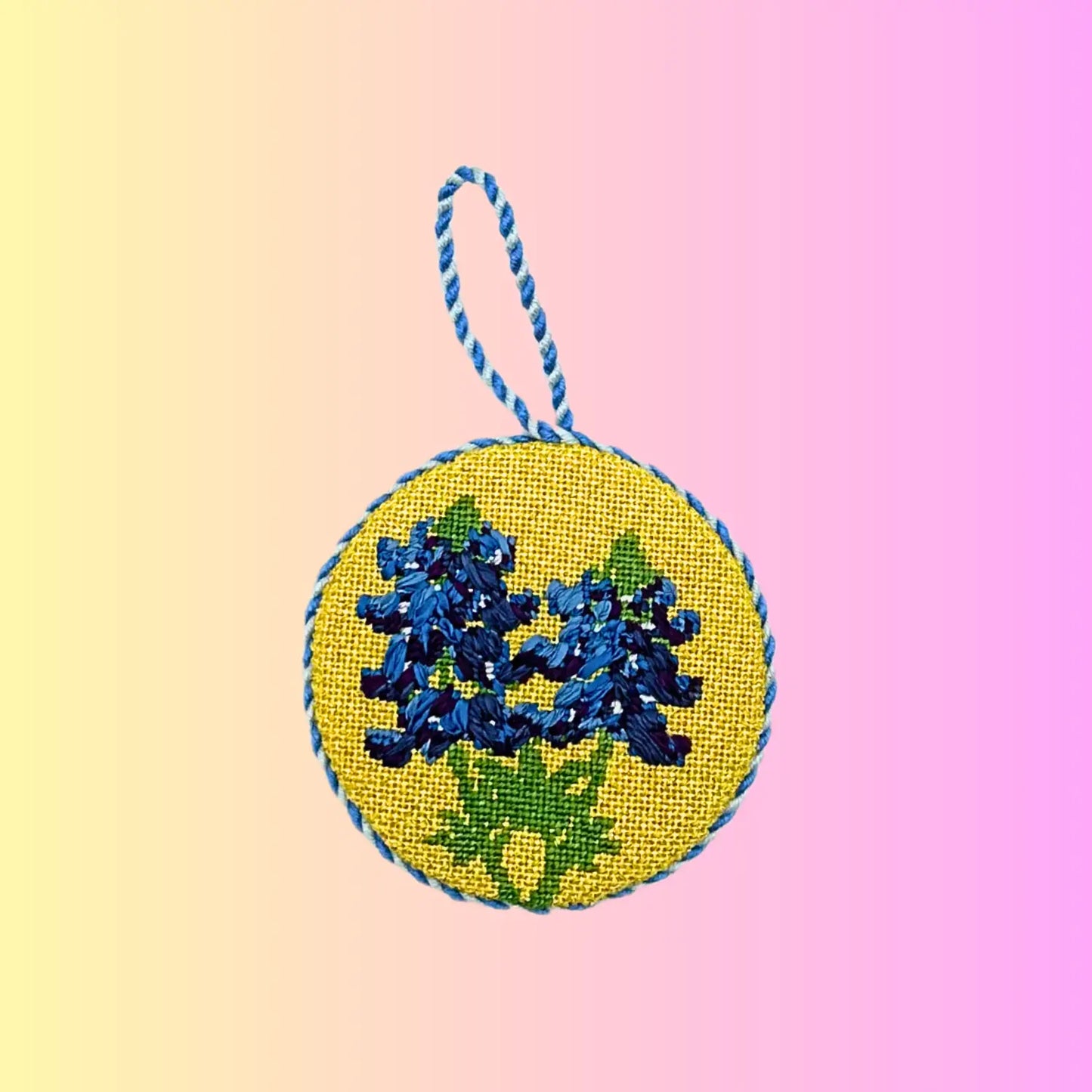 Flowers of America | Bluebonnet (Texas) Lucky Lotus Needlepoint
