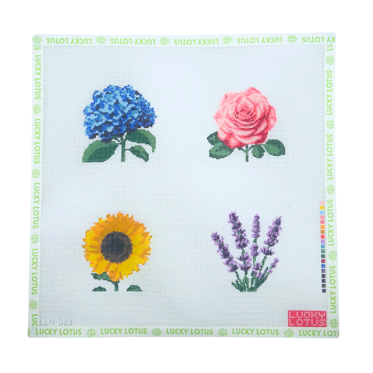 Summer Flowers Coaster Set