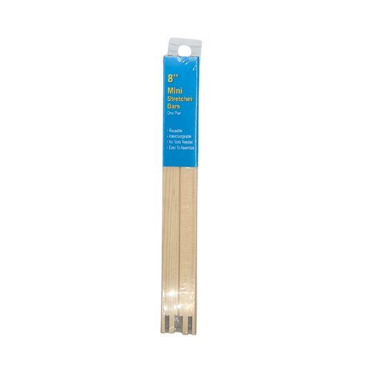 8" Mini Stretcher Bars (2-Pack)