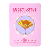 Poppy (California) Needle Minder Lucky Lotus Needlepoint