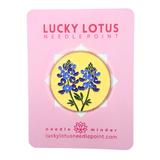Bluebonnet (Texas) Needle Minder Lucky Lotus Needlepoint