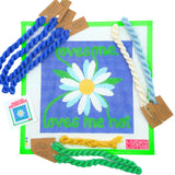 Loves Me, Loves Me Not Lucky Lotus Needlepoint