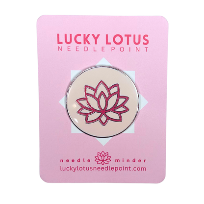 Lucky Lotus Needle Minder Lucky Lotus Needlepoint