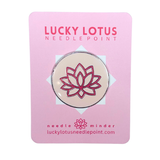 Lucky Lotus Needle Minder Lucky Lotus Needlepoint