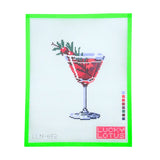 Christmas Cocktail Lucky Lotus Needlepoint