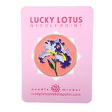 Iris (Tennessee) Needle Minder Lucky Lotus Needlepoint
