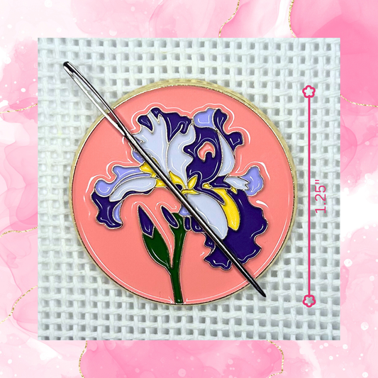 Iris (Tennessee) Needle Minder Lucky Lotus Needlepoint
