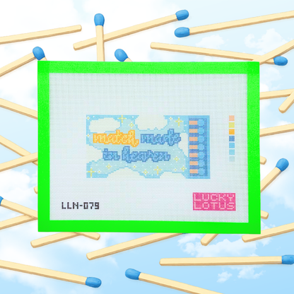 Match Made in Heaven Matchbook Lucky Lotus Needlepoint