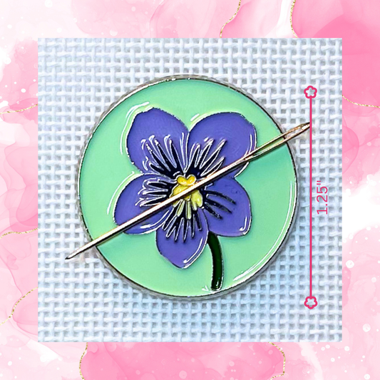Violet (Illinois, New Jersey, Rhode Island, & Wisconsin) Needle Minder