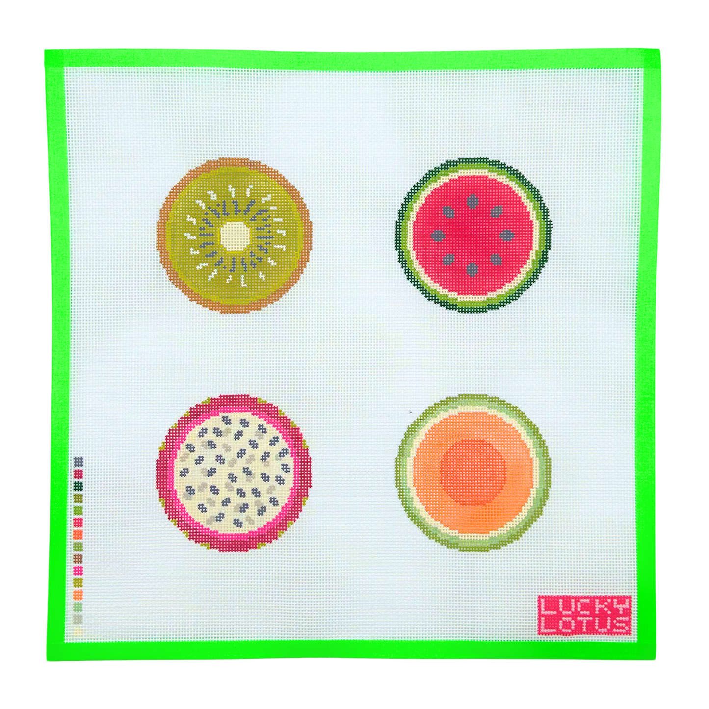 Assorted Fruits Coaster Set