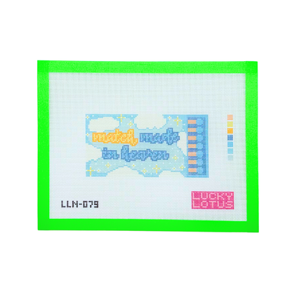 Match Made in Heaven Matchbook Lucky Lotus Needlepoint