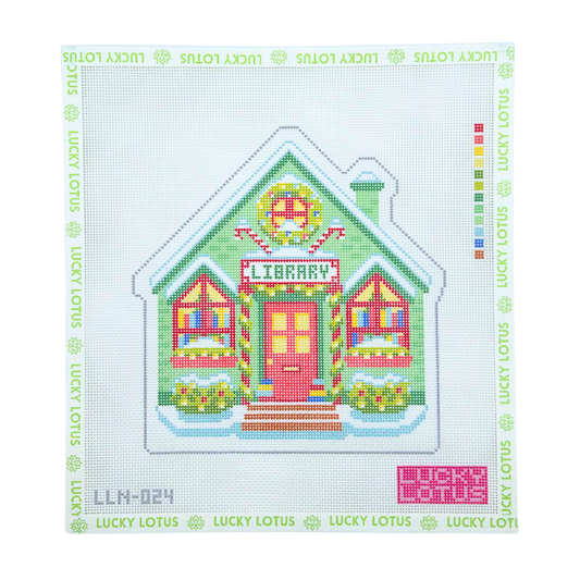 Library Christmas Village