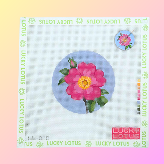 Flowers of America | Wild Prairie Rose (Iowa & North Dakota)