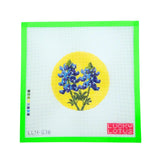 Flowers of America | Bluebonnet (Texas) Lucky Lotus Needlepoint