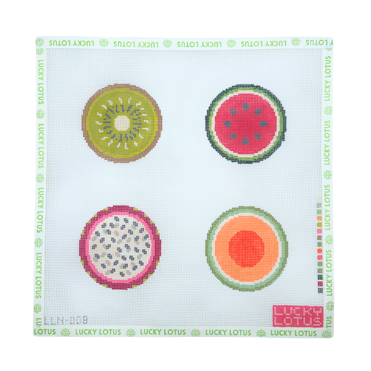 Assorted Fruits Coaster Set