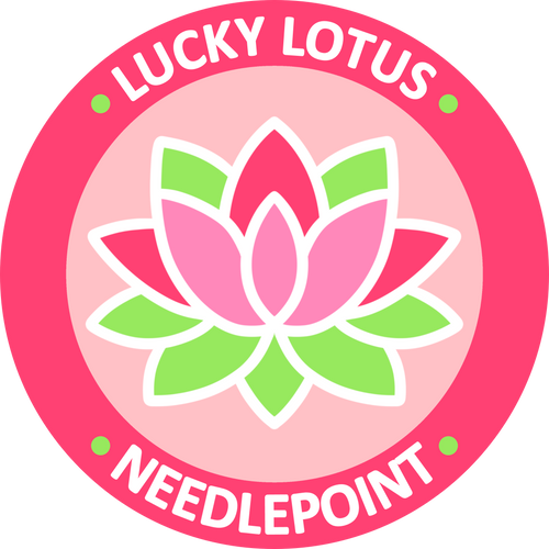 Lucky Lotus Needlepoint