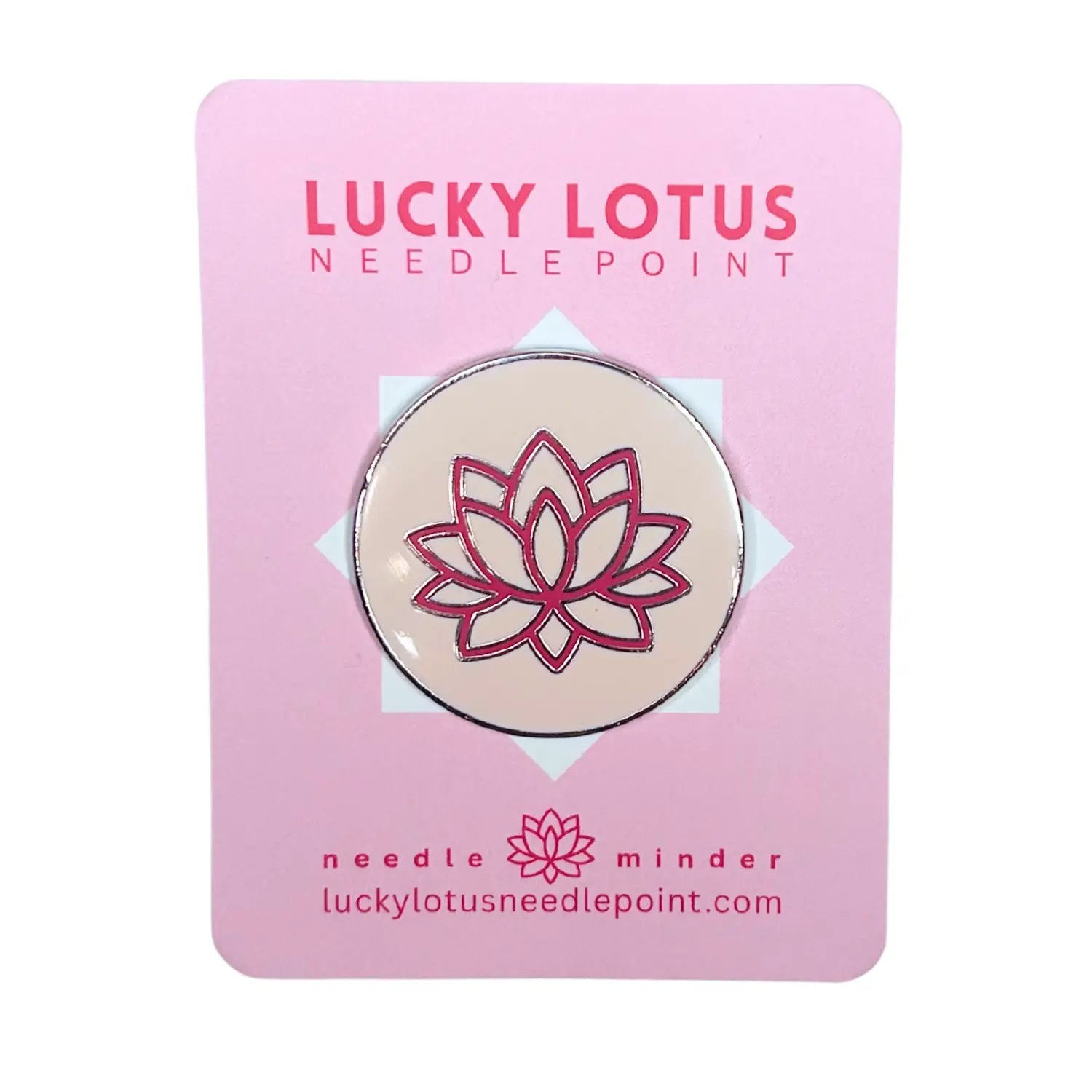 Lucky Lotus Needle Minder Lucky Lotus Needlepoint