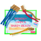 Nobody Likes a Shady Beach Lucky Lotus Needlepoint